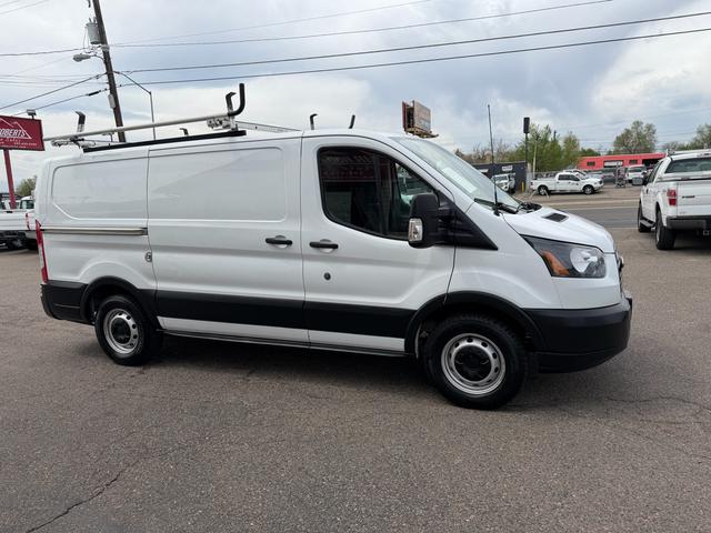 White 2019 Ford Transit Cargo 150 Low Roof RWD with Sliding Passenger-Side Door Van Rear-Wheel Drive Automatic