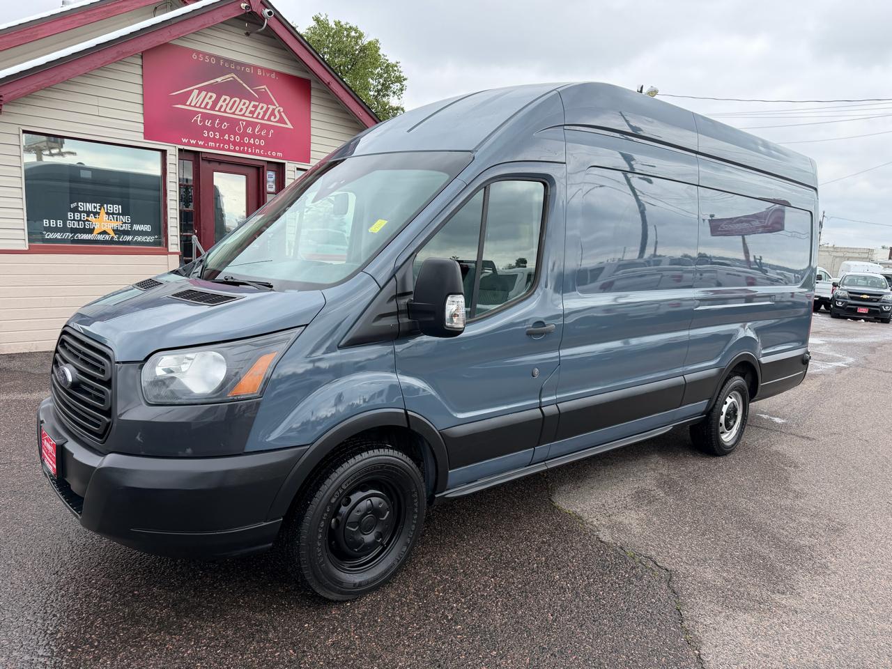 Ford Transit Van T-250 148" EL Hi Rf 9000 GVWR Sliding RH Dr 2019
