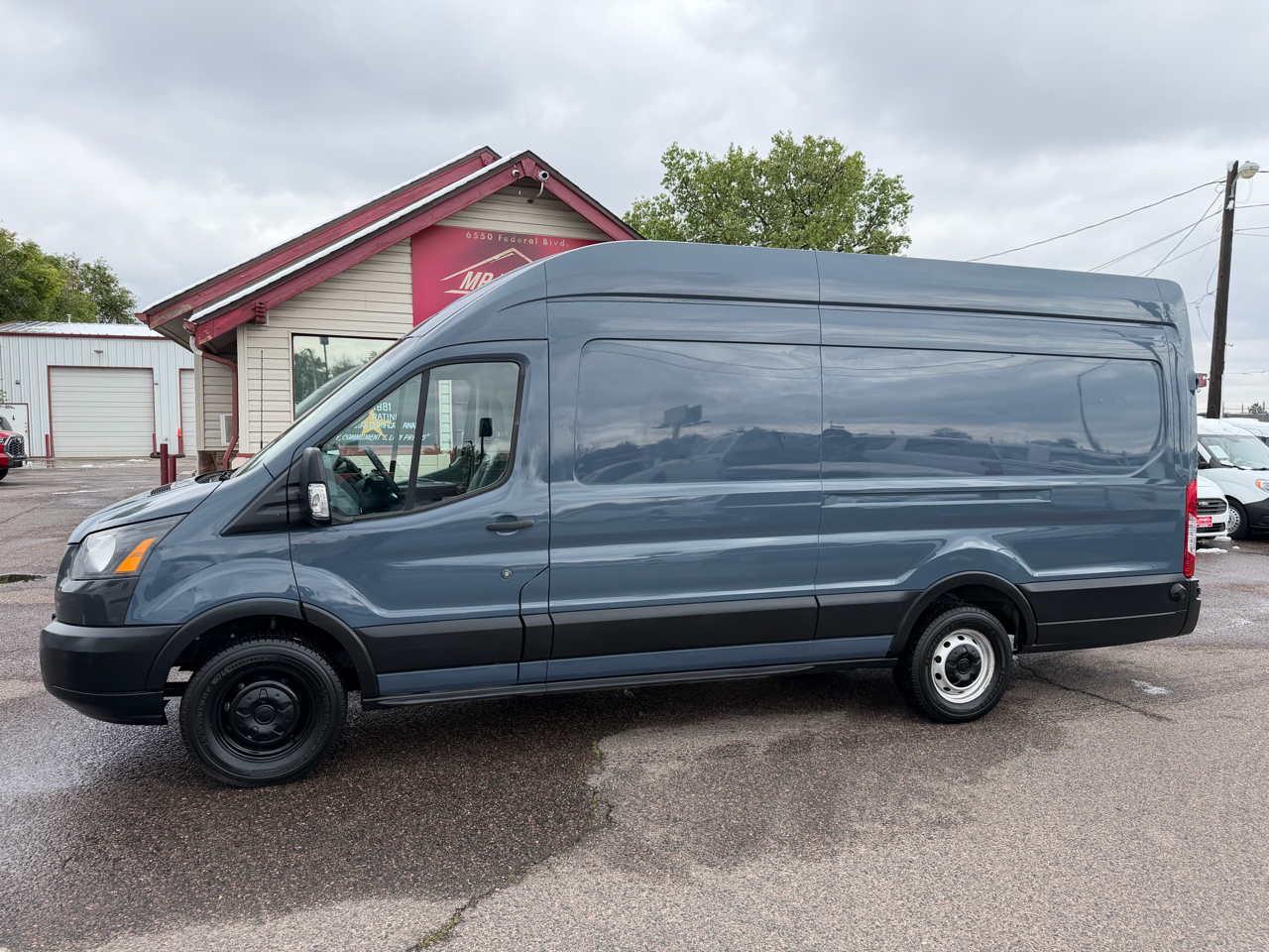 Ford Transit Van T-250 148" EL Hi Rf 9000 GVWR Sliding RH Dr 2019