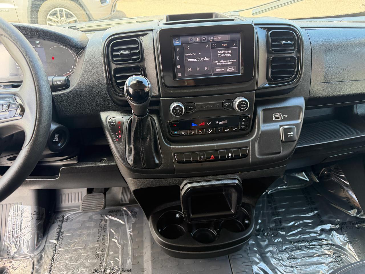 RAM ProMaster Cargo Van Tradesman 2500 Low Roof 136" WB w/Pass Seat 2025