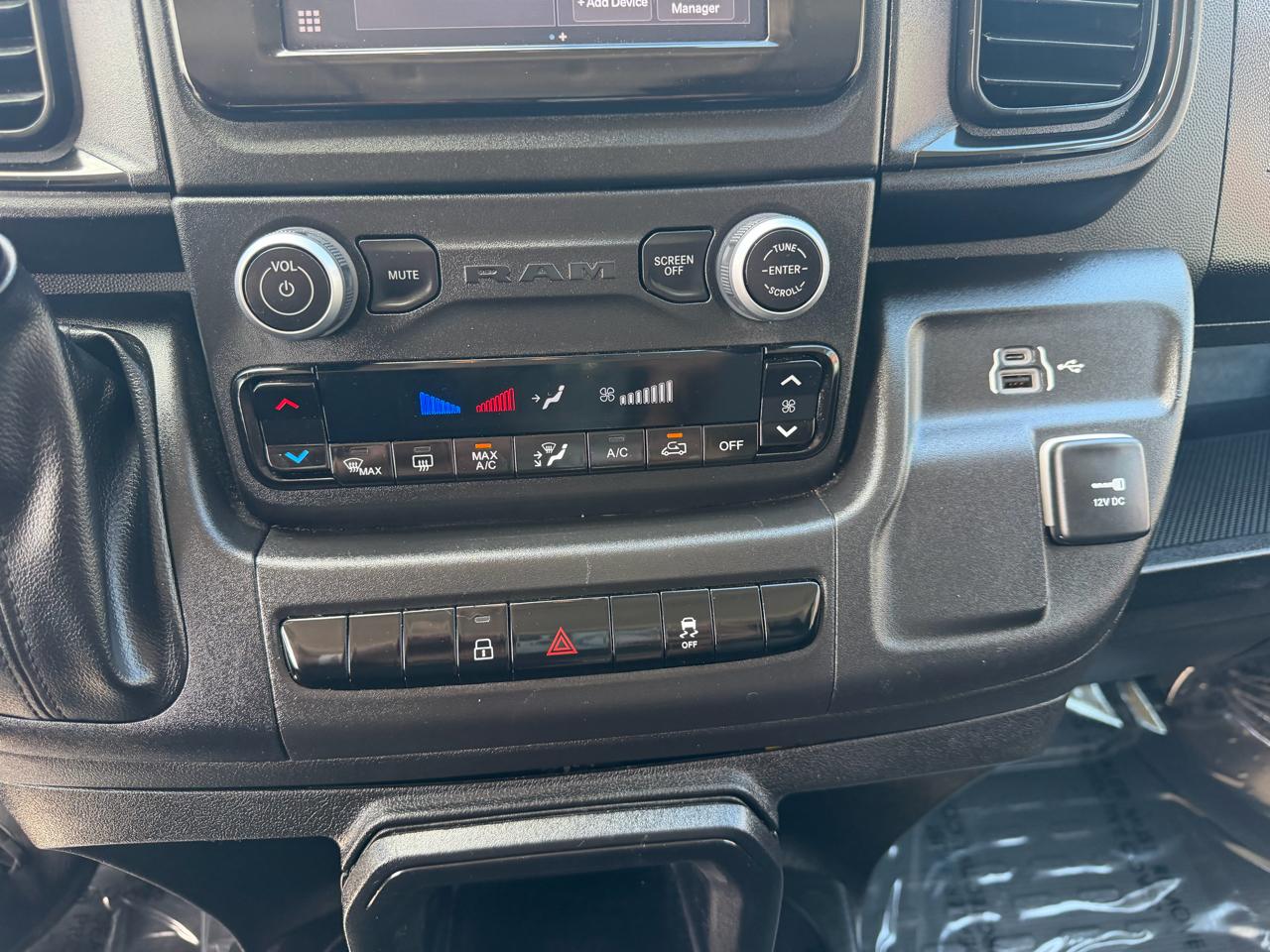 RAM ProMaster Cargo Van Tradesman 2500 Low Roof 136" WB w/Pass Seat 2025