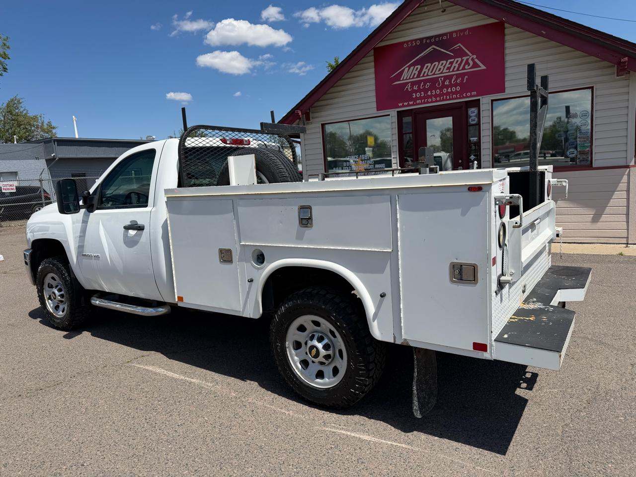 Chevrolet Silverado 2500HD 4WD Reg Cab 133.7" Work Truck 2012
