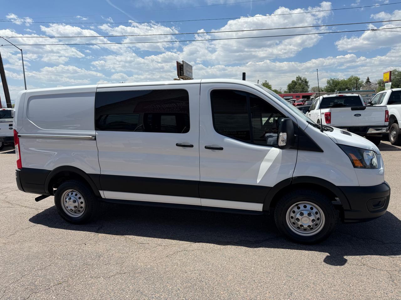 2021 Ford Transit Cargo Van T-150 130" Low Rf 8670 GVWR AWD