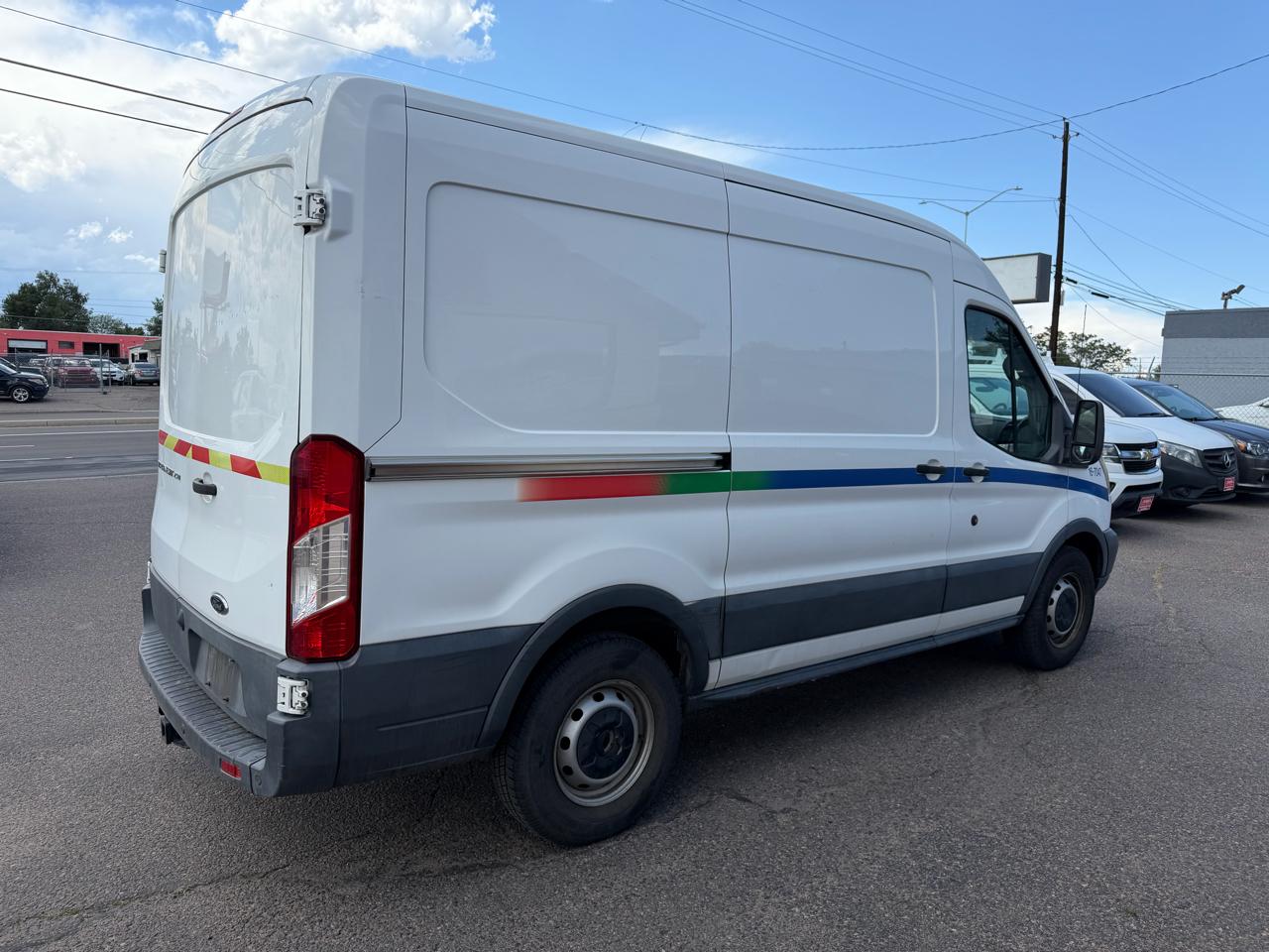 Ford Transit Cargo Van T-250 148" Med Rf 9070 GVWR RWD 2016