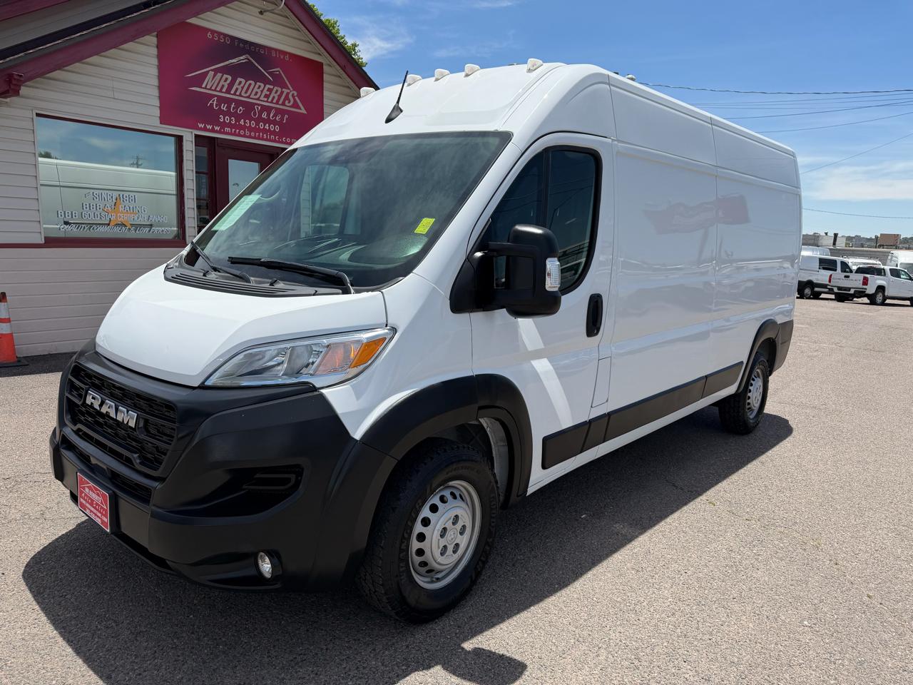 RAM ProMaster Cargo Van Tradesman 2500 High Roof 159" WB w/Pass Seat 2024
