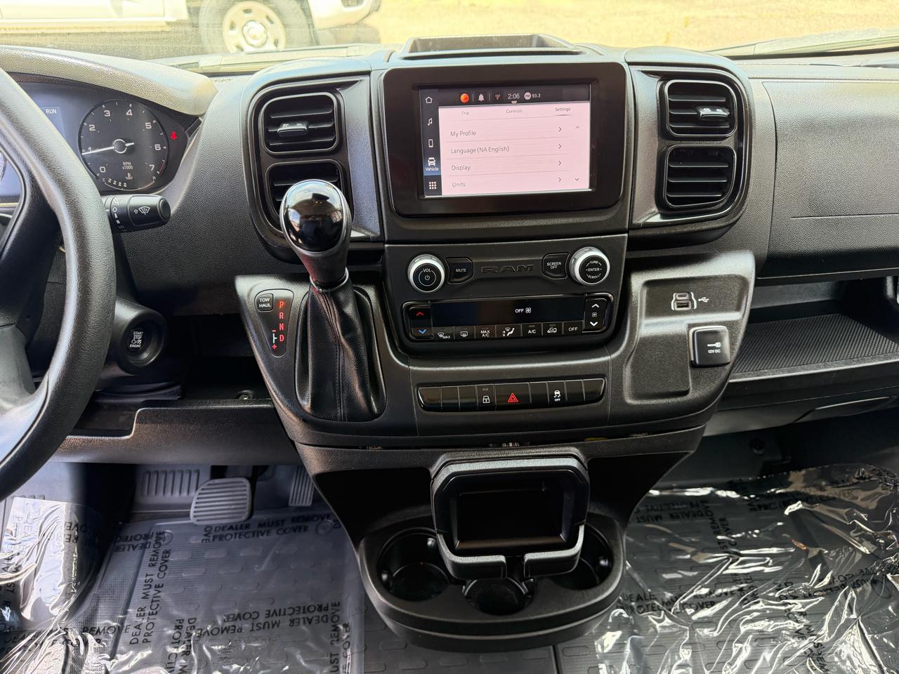 RAM ProMaster Cargo Van Tradesman 2500 High Roof 159" WB w/Pass Seat 2024