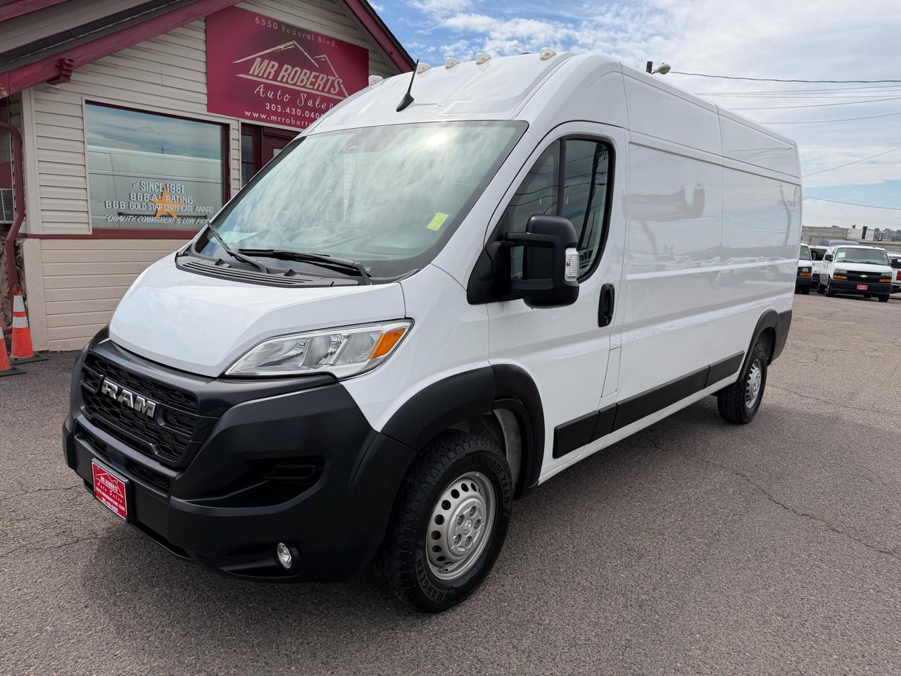 RAM ProMaster Cargo Van Tradesman 2500 High Roof 159" WB w/Pass Seat 2024