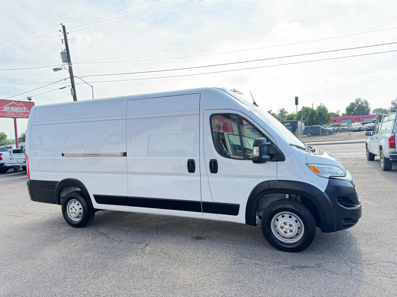 White 2023 RAM ProMaster Van Front-Wheel Drive Automatic