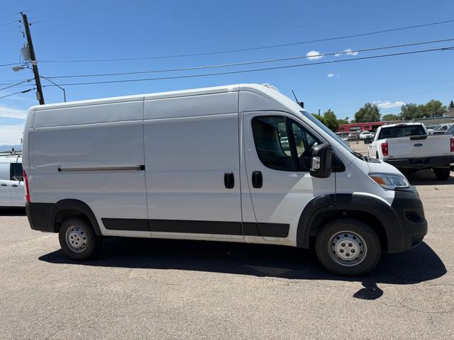 White 2023 RAM ProMaster 2500 159 High Roof Cargo Van FWD Van Front-Wheel Drive Automatic