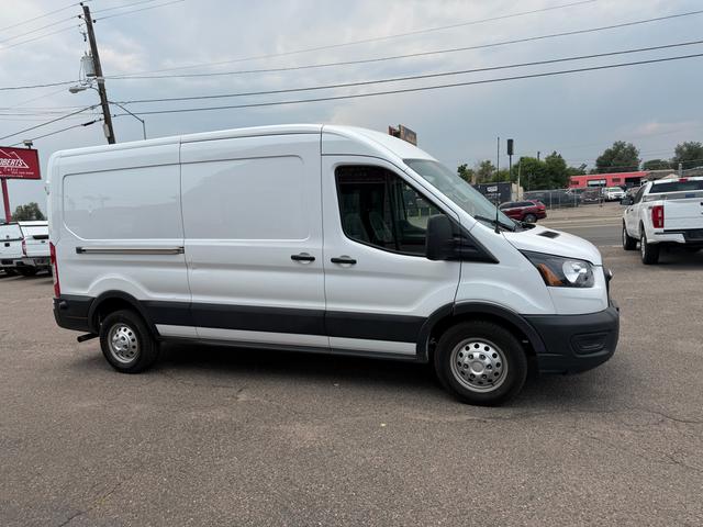 White 2024 Ford Transit Cargo Van All-Wheel Drive Automatic