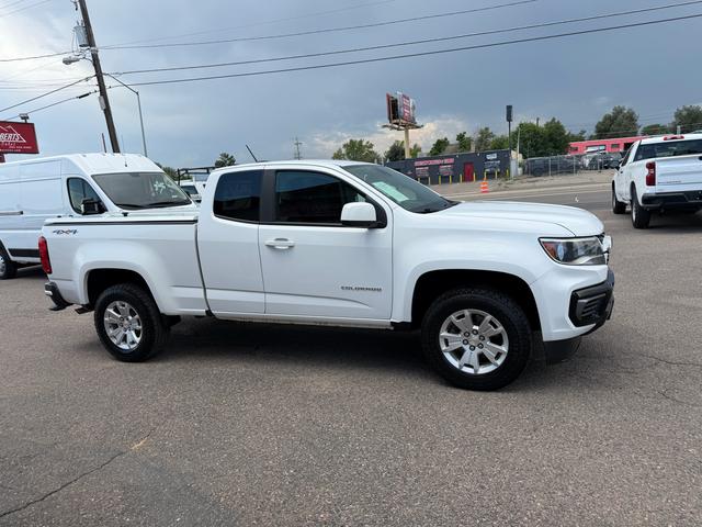 White 2022 Chevrolet Colorado Pickup Truck Four-Wheel Drive Automatic