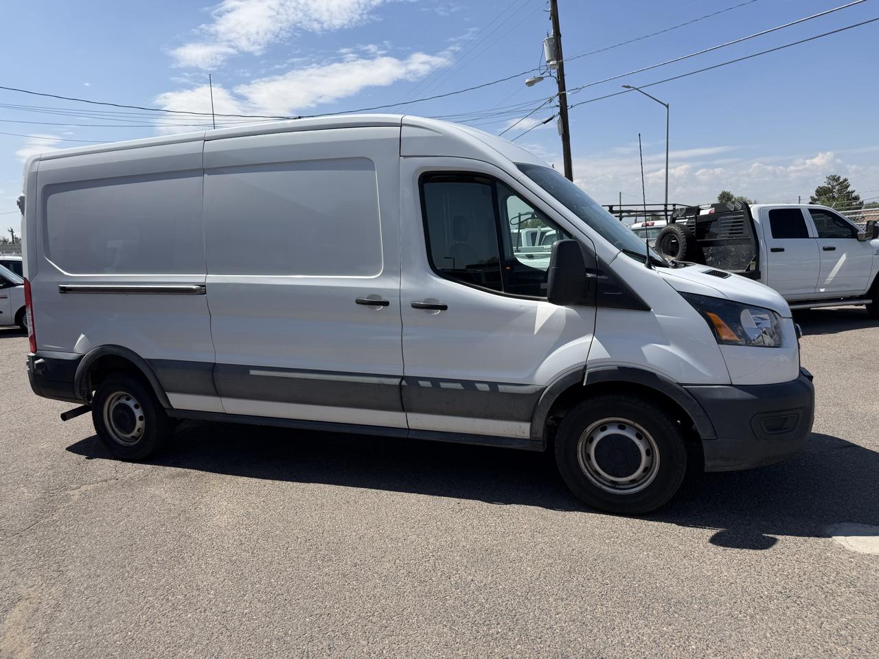 2020 Ford Transit Cargo Van T-250 148" Med Rf 9070 GVWR RWD