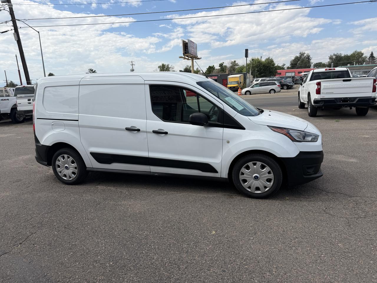 White 2023 Ford Transit Connect Van Front-Wheel Drive Automatic