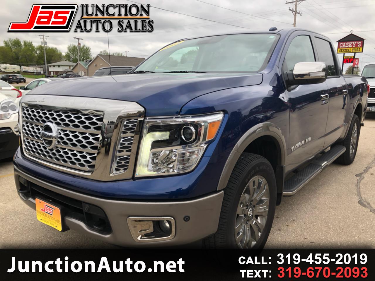 Used 2018 Nissan Titan Platinum Reserve Crew Cab 4WD for Sale in Lisbon