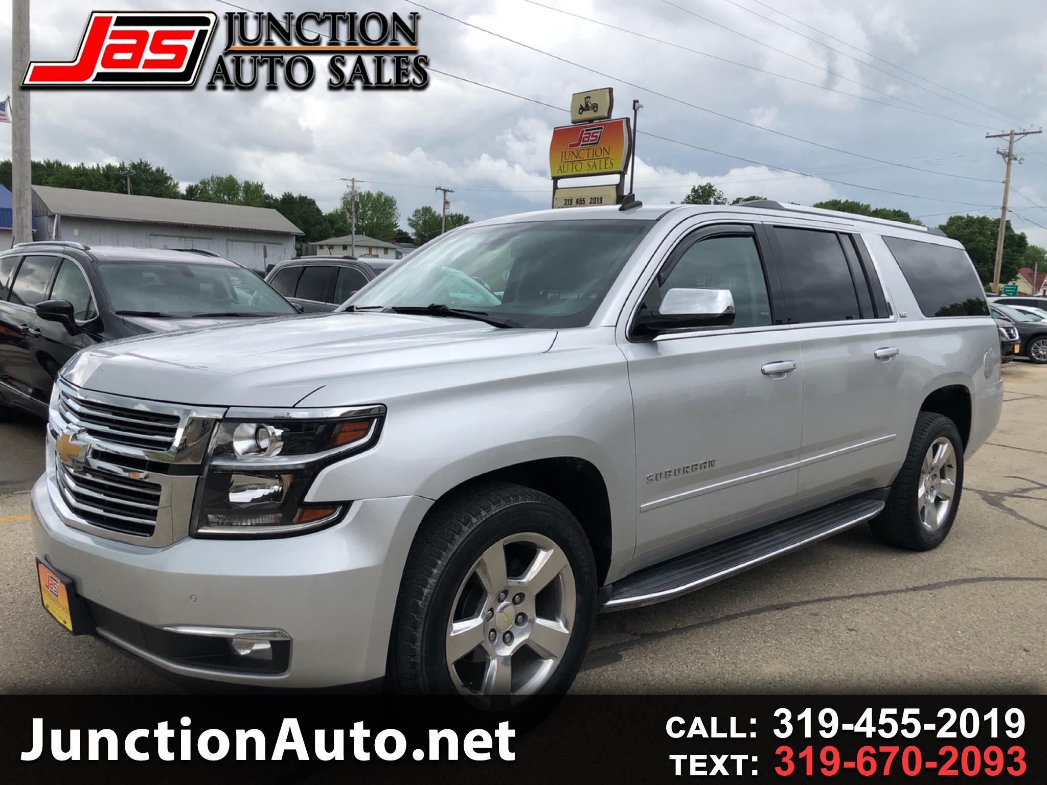 Used 2015 Chevrolet Suburban LTZ 1500 4WD for Sale in Lisbon IA 52253