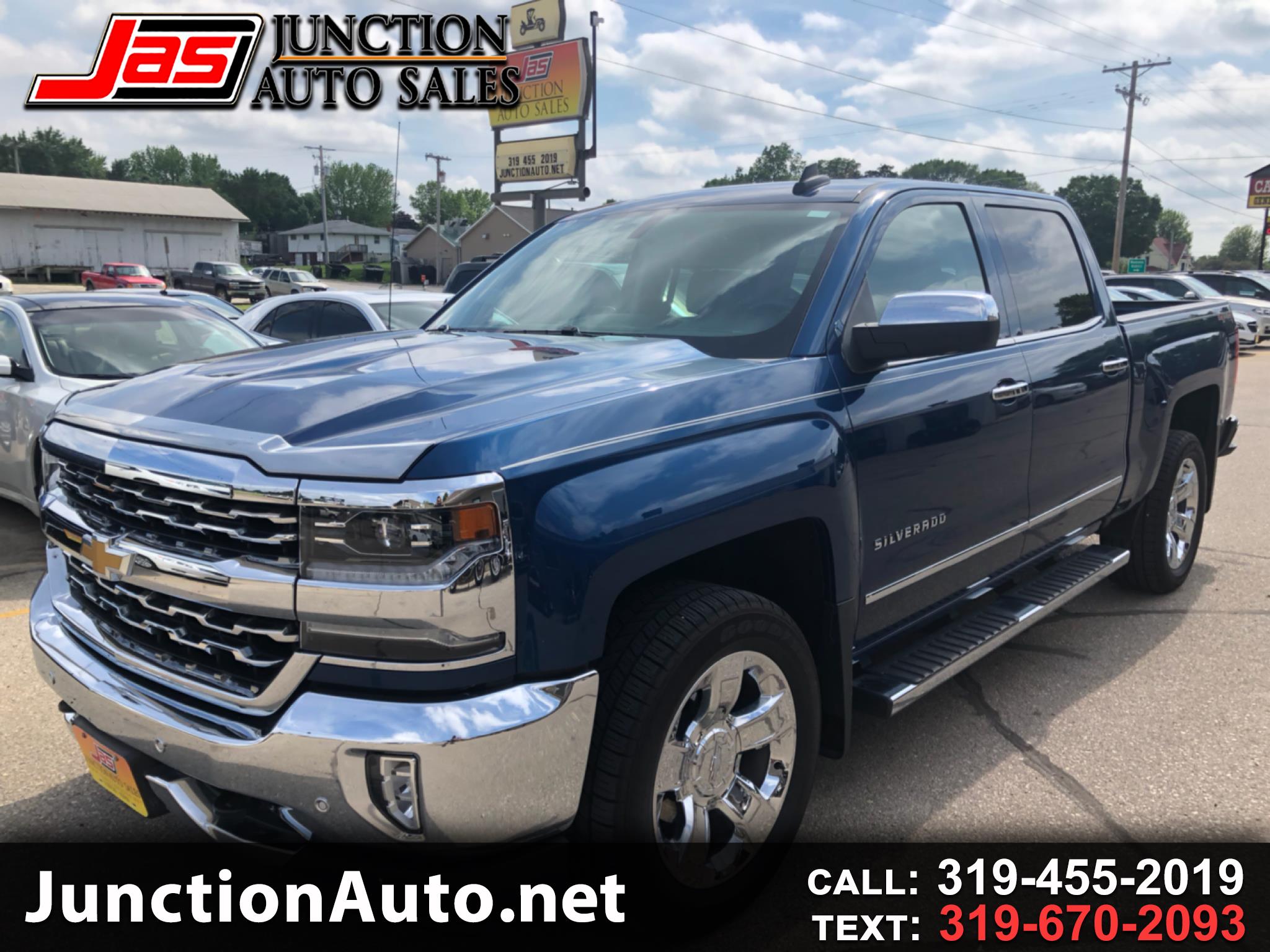 Used 2017 Chevrolet Silverado 1500 LTZ Crew Cab 4WD for Sale in Lisbon