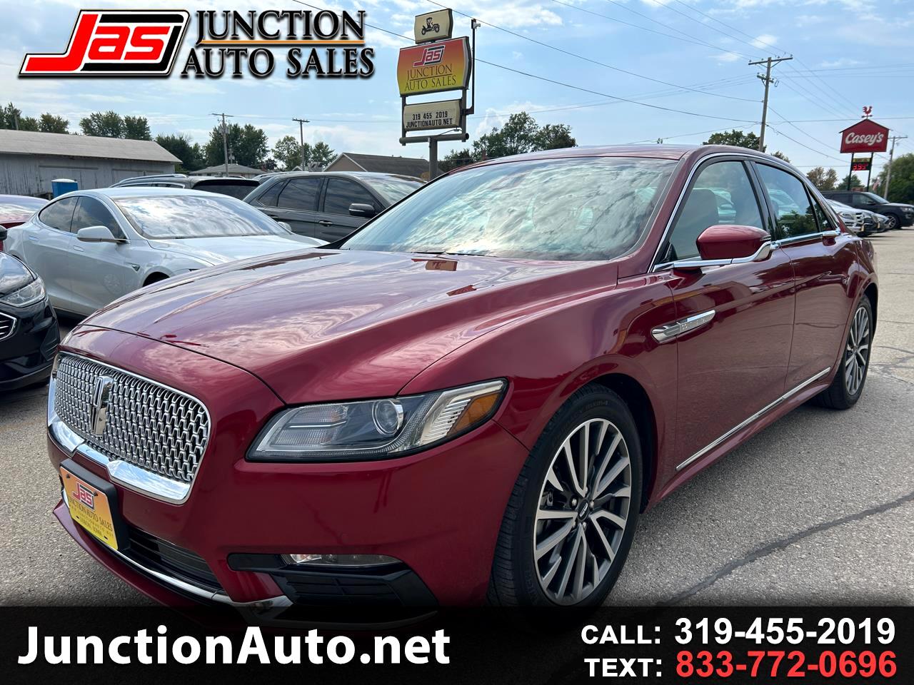 Lincoln Continental Select AWD 2019