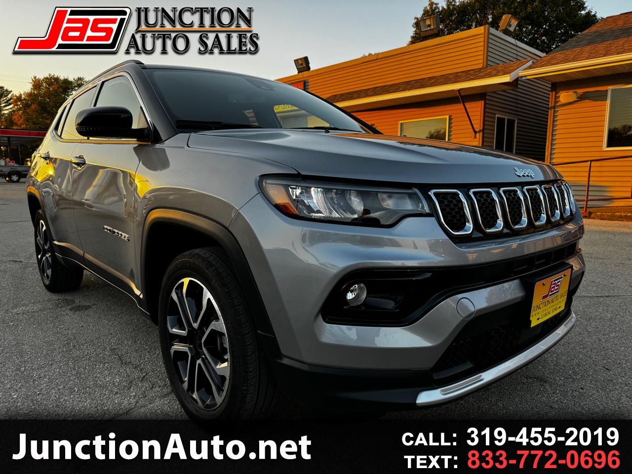 Used 2023 Jeep Compass Limited for Sale in Lisbon IA 52253 Junction
