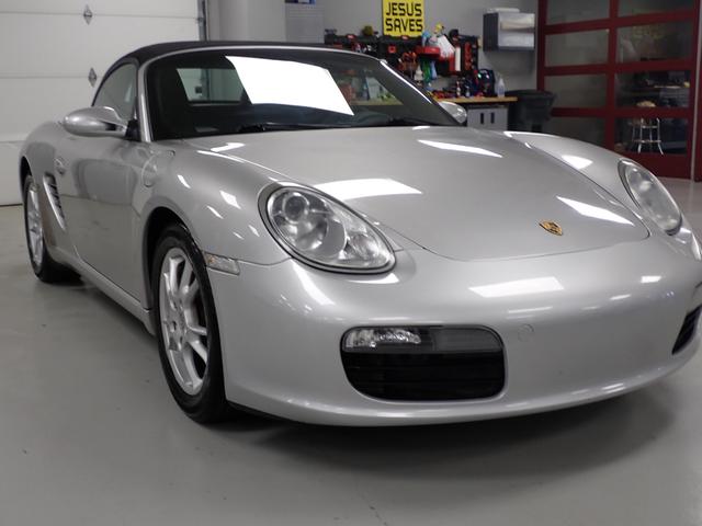 Arctic Silver Metallic 2006 Porsche Boxster Base Convertible Rear-Wheel Drive 5-Speed Manual
