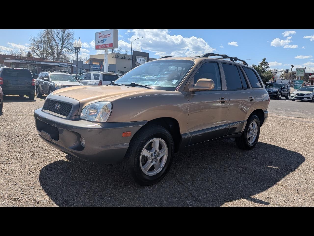 Hyundai Santa Fe GLS 2.7L 4WD 2004