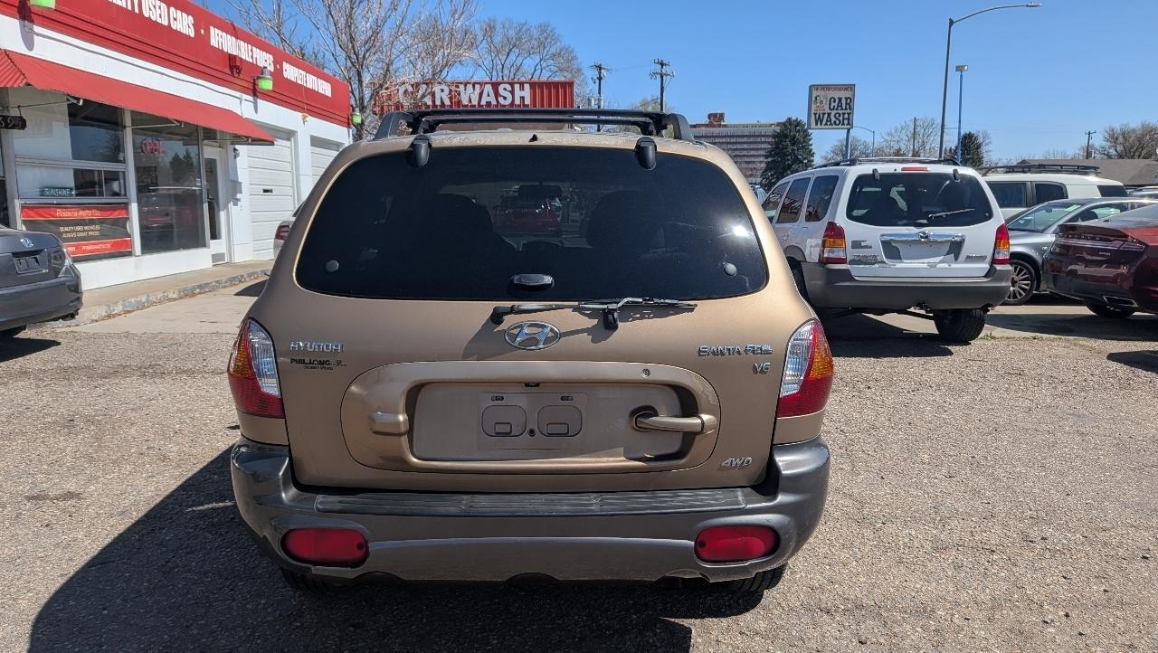 Hyundai Santa Fe GLS 2.7L 4WD 2004