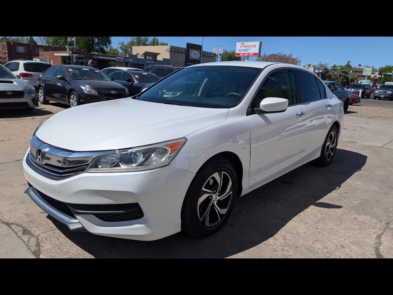 Honda Accord LX Sedan CVT 2016