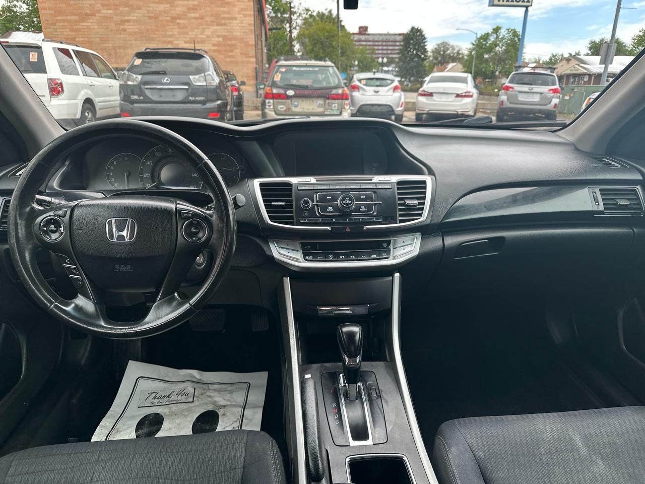 Honda Accord Sport Sedan CVT 2015