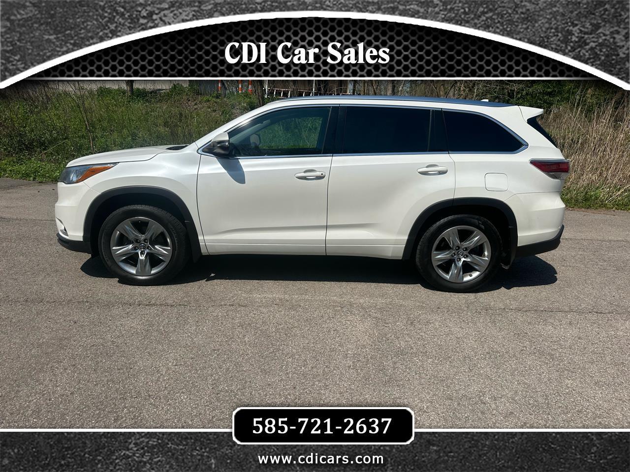 2016 Toyota Highlander Limited Platinum AWD V6