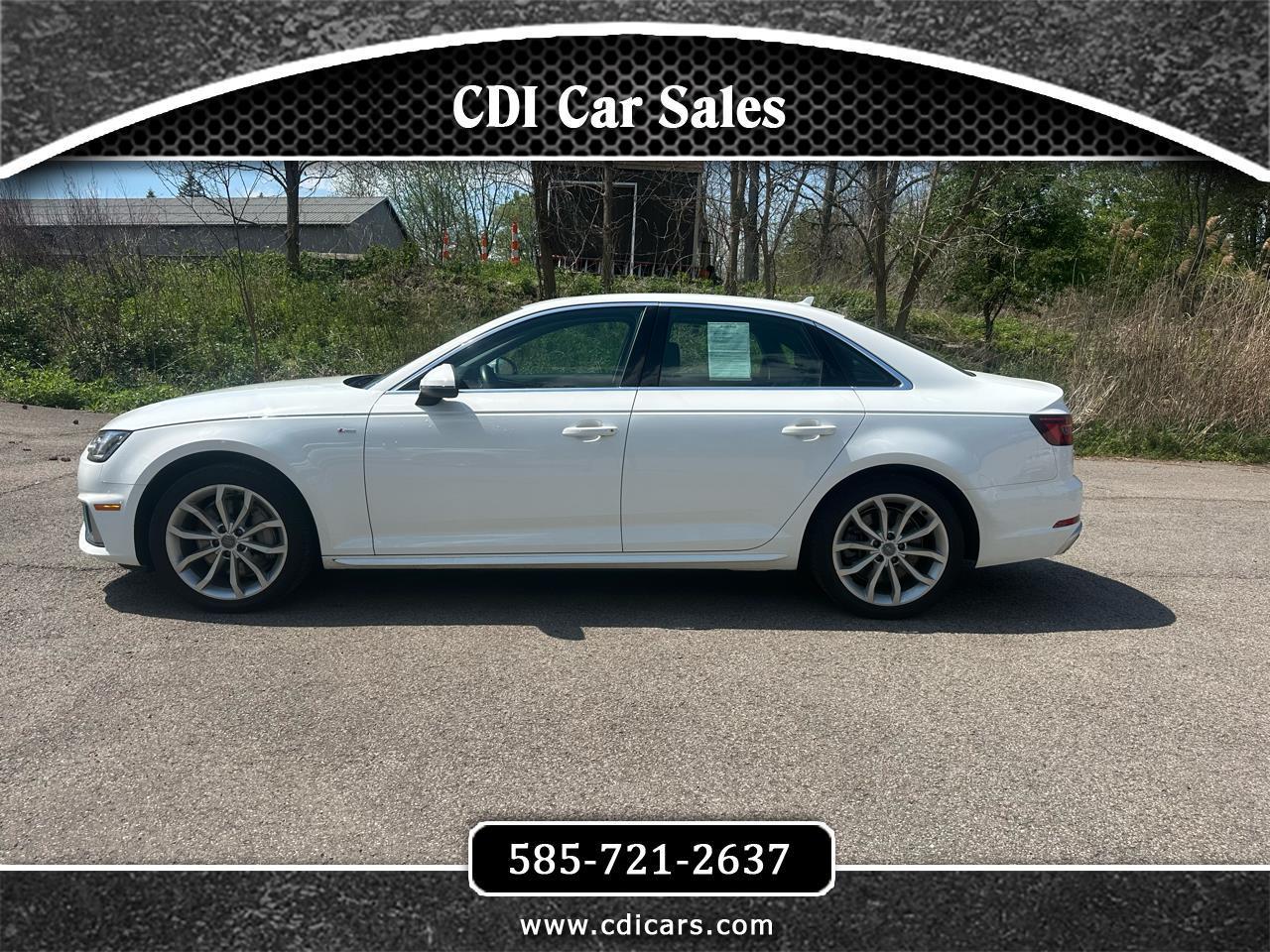 2019 Audi A4 2.0 TFSI Premium quattro 7A
