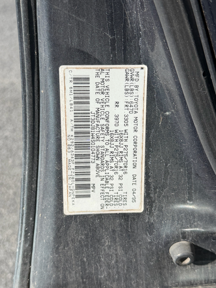 Toyota Land Cruiser 4WD 1995