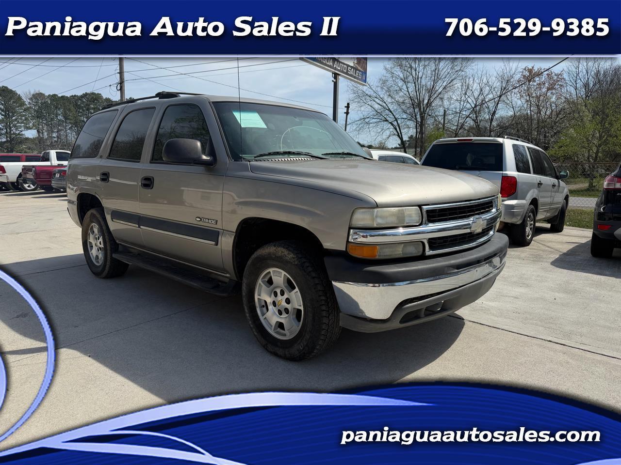 2002 Chevrolet Tahoe 2WD