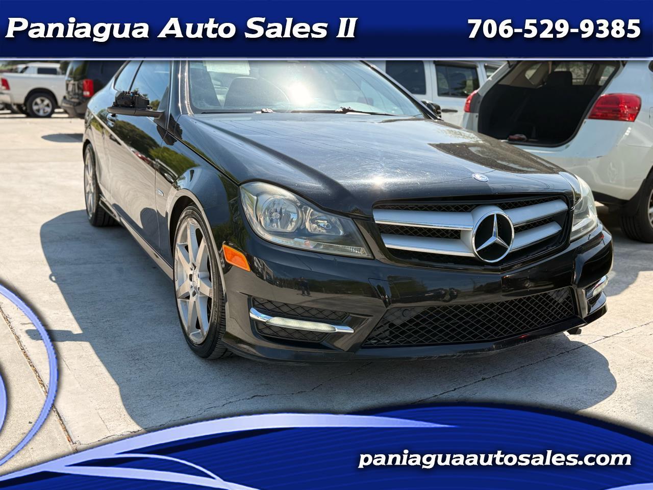 Mercedes-Benz C-Class C350 Coupe 4MATIC 2012