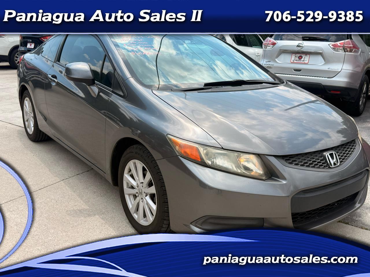 Honda Civic EX Coupe 5-Speed AT 2012