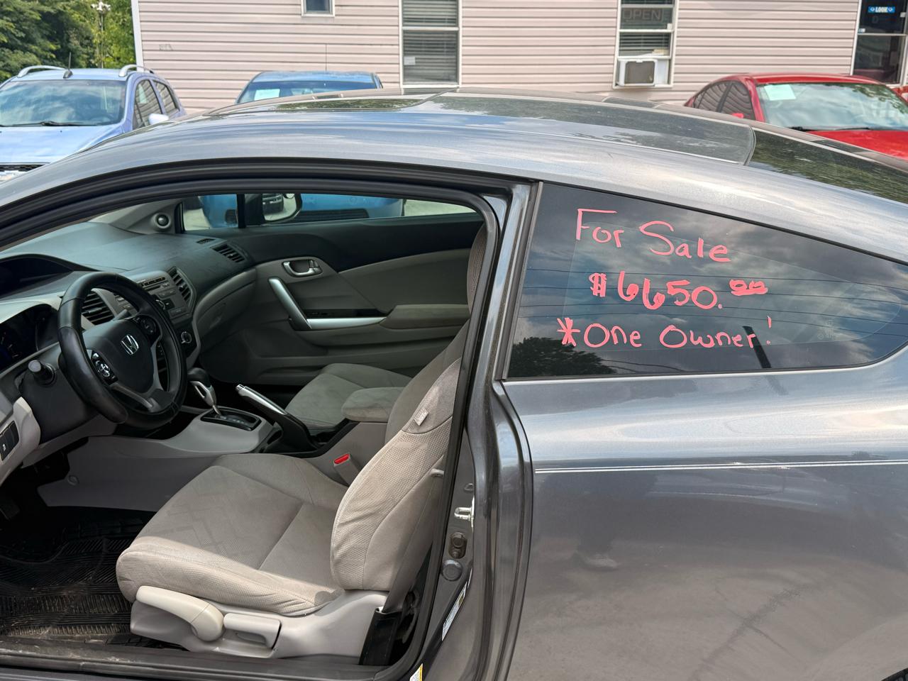 Honda Civic EX Coupe 5-Speed AT 2012