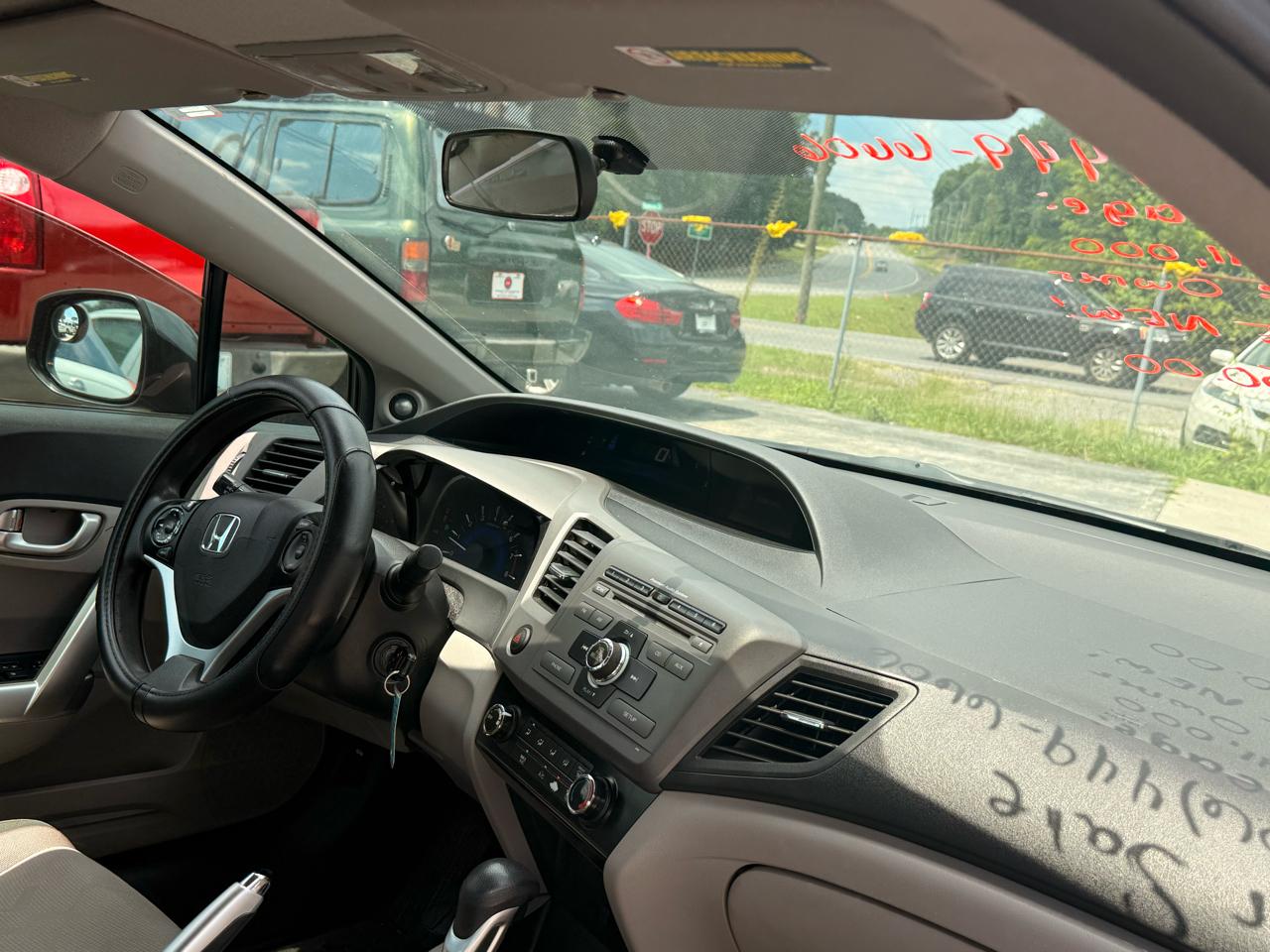 Honda Civic EX Coupe 5-Speed AT 2012
