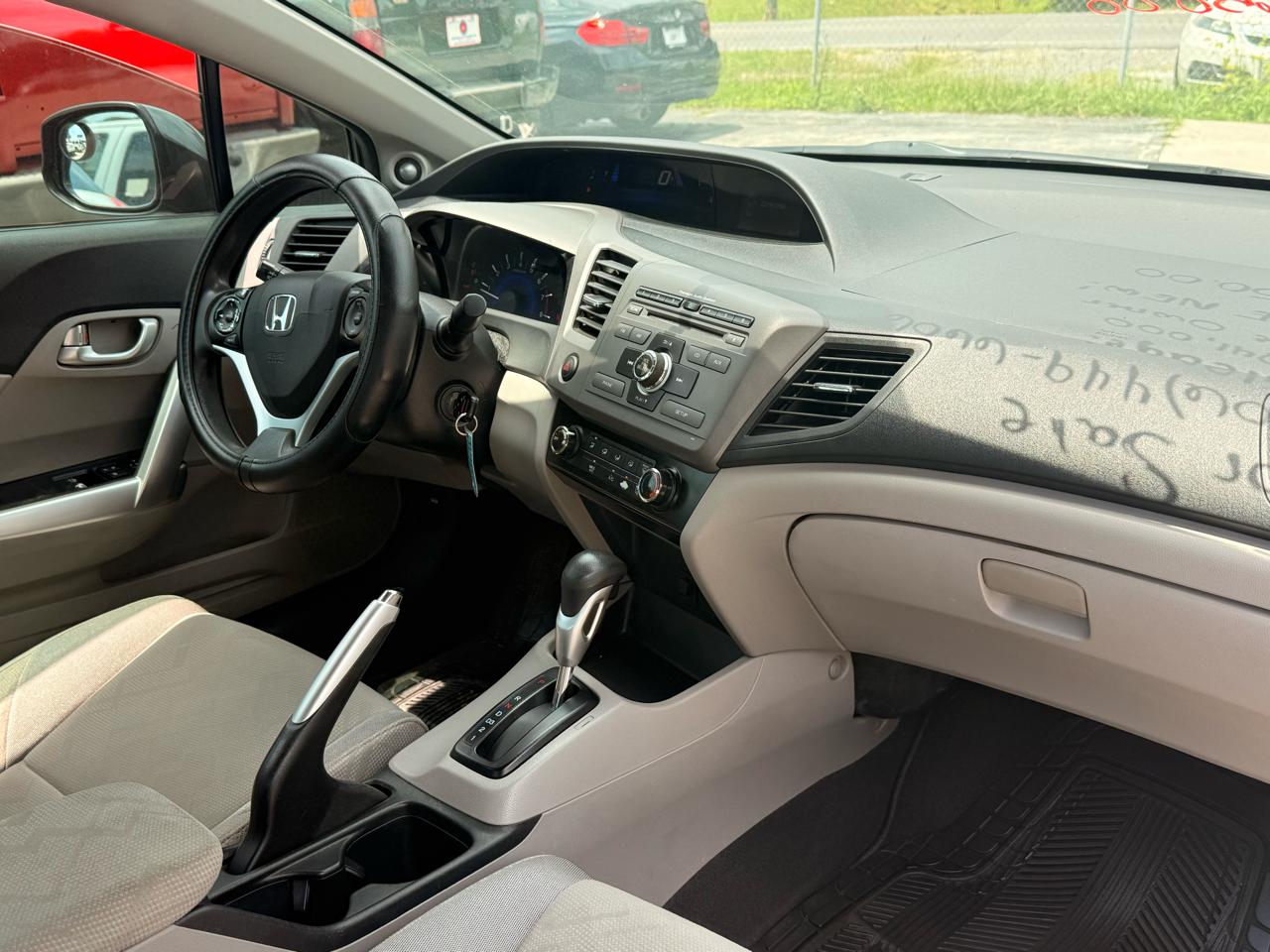 Honda Civic EX Coupe 5-Speed AT 2012