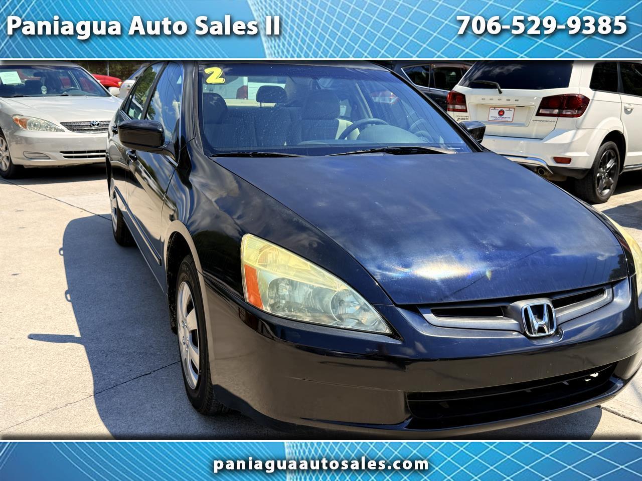 2003 Honda Accord LX sedan AT