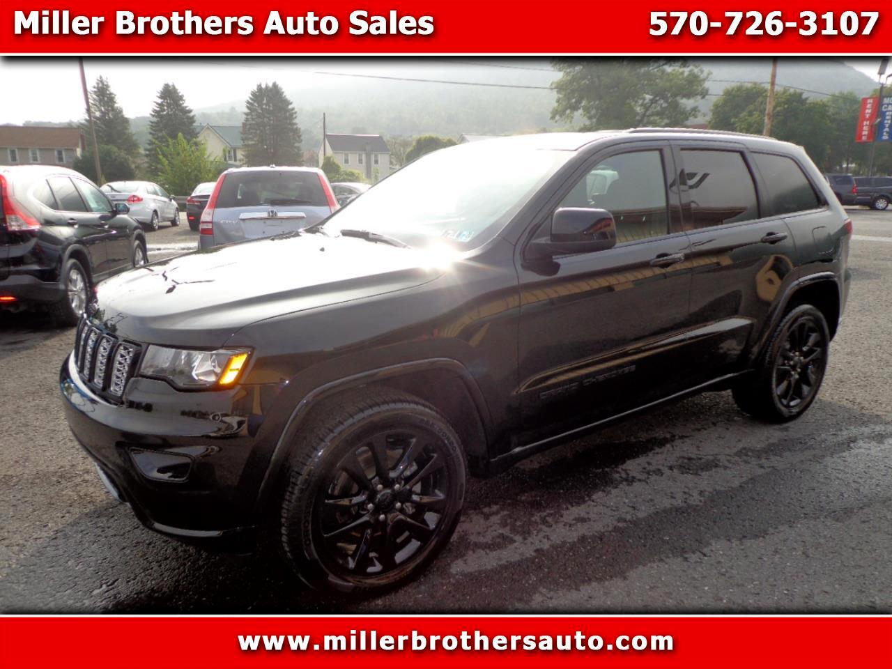 Used 2017 Jeep Grand Cherokee 4wd 4dr Altitude For Sale In