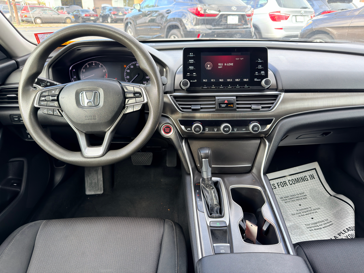 Honda Accord Sedan LX 1.5T CVT 2019 Honda Accord Sedan LX 1.5T CVT 2019