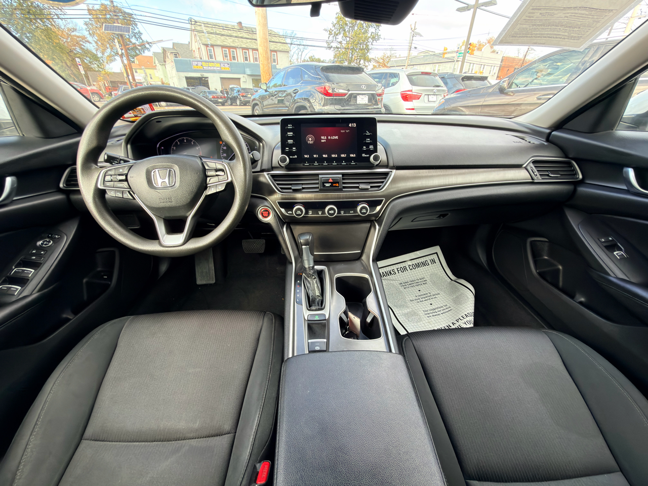 Honda Accord Sedan LX 1.5T CVT 2019 Honda Accord Sedan LX 1.5T CVT 2019