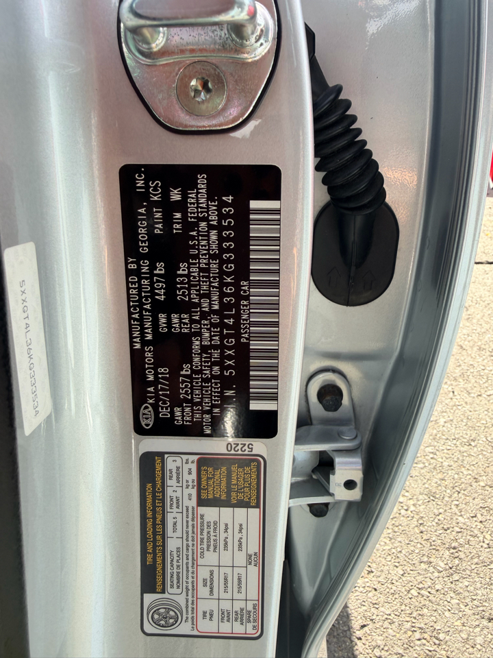 Kia Optima LX Auto 2019 Kia Optima LX Auto 2019