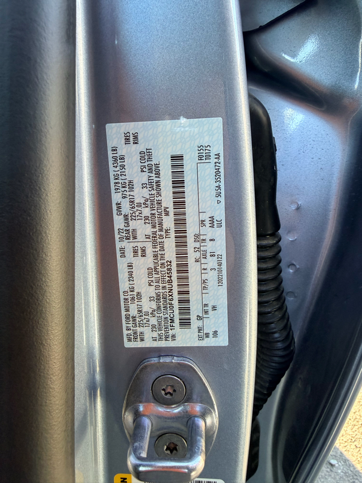 Ford Escape S FWD 2022