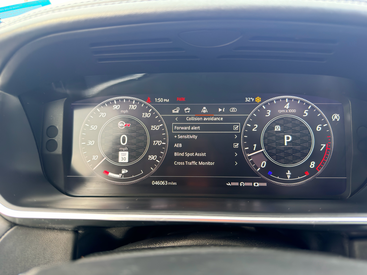 Land Rover Range Rover Sport V8 Supercharged SVR 2020