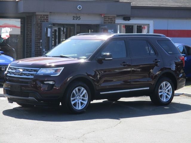 Red 2018 Ford Explorer XLT AWD SUV / Crossover All-Wheel Drive Automatic