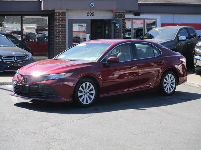 Red 2020 Toyota Camry LE FWD Sedan Front-Wheel Drive Automatic