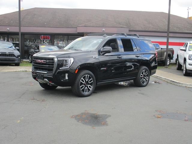 Black 2021 GMC Yukon AT4 4WD SUV / Crossover Four-Wheel Drive Automatic