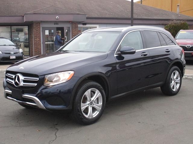 Blue 2018 Mercedes-Benz GLC 300 4MATIC SUV / Crossover All-Wheel Drive Automatic