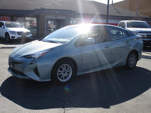 Blue 2018 Toyota Prius Two FWD Hatchback Front-Wheel Drive Automatic