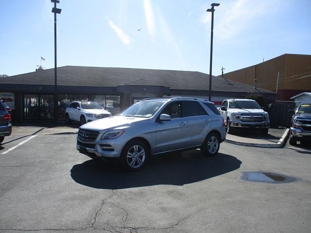 Silver 2015 Mercedes-Benz M-Class ML 350 4MATIC SUV / Crossover All-Wheel Drive Automatic