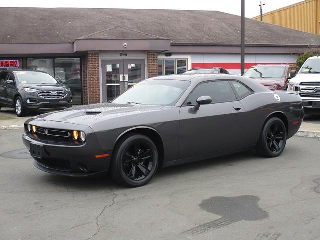 Gray 2021 Dodge Challenger SXT RWD Coupe Rear-Wheel Drive Automatic